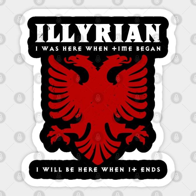 Illyrian Albania Shqip Veshu Albanian Sticker by swissles